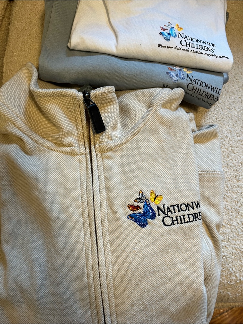 Nationwide Children’s Shirt & 1/2 Zip Bundle